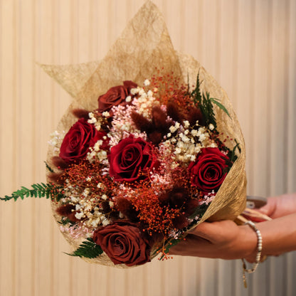 Bouquet de San Valentín de Rosas Preservadas