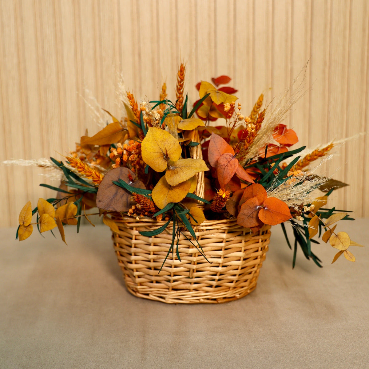 cesta mini otoño