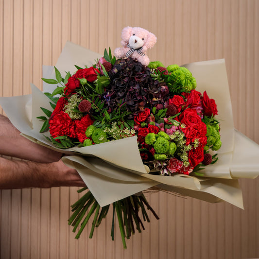 ramo de hortensias san valentin