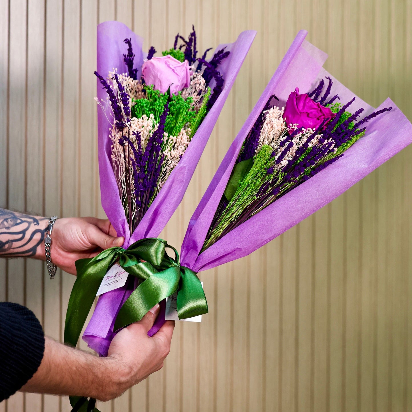 rosa-preservada-lavanda-purpura-rosa