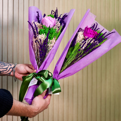 rosa-preservada-lavanda-purpura-rosa