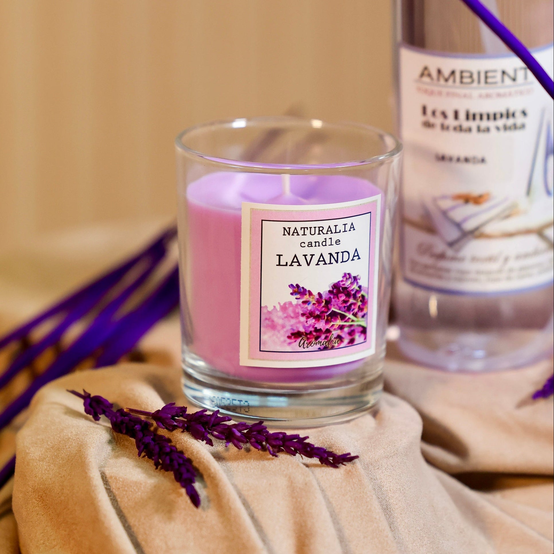 vela-lavanda